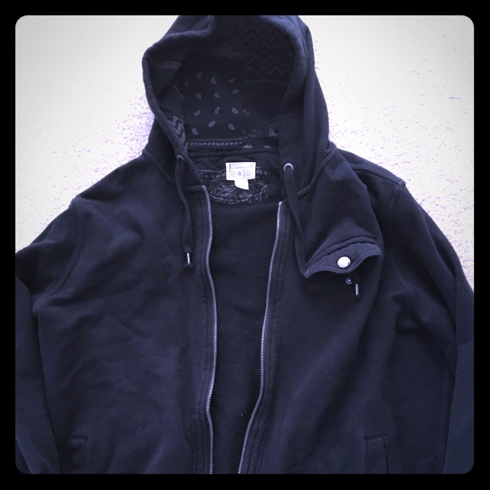 Converse, Size Large, Men’s vintage zipper hoodie